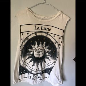 La Lune Le Soleil Sleeveless T